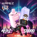 Airmez Fox 120.000 Puhov 4-v-1 – Več Okusov, Dolgotrajno Vapeanje v Sloveniji