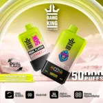 Bang King 50K Puffs – polnilni disposable vape z dvokanalnim okusom, 50 ml e-tekočine in nastavljivim pretokom zraka - slika 2