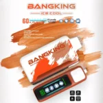 Bang King 60K Puffs Ice Cool – Visokokakovostna disposable e-cigareta z 60.000 potegi, Quad Mesh in LED zaslonom - slika 3