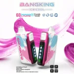 Bang King 60K Puffs Ice Cool – Visokokakovostna disposable e-cigareta z 60.000 potegi, Quad Mesh in LED zaslonom - slika 9