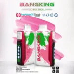 Bang King 60K Puffs Ice Cool – Visokokakovostna disposable e-cigareta z 60.000 potegi, Quad Mesh in LED zaslonom - slika 11