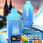 Bang King City 50000 – Visokokakovostna disposable vape z 50.000 potegi, 45 ml rezervoarjem in digitalnim zaslonom