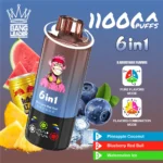 Bang Leader 110K 6-in-1 Disposable Vape – 110.000 potegov, nastavljivi okusi, hitra Type-C baterija - slika 2