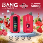 Bang Leader 50K Dual Pod Vape – 50.000 potegov, prilagodljiv zračni tok, dvojni okusi, polnilna baterija - slika 4