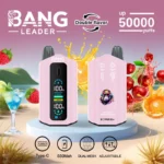 Bang Leader 50K Dual Pod Vape – 50.000 potegov, prilagodljiv zračni tok, dvojni okusi, polnilna baterija - slika 5