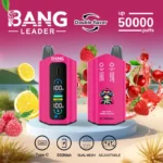 Bang Leader 50K Dual Pod Vape – 50.000 potegov, prilagodljiv zračni tok, dvojni okusi, polnilna baterija - slika 2
