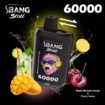 Bang Leader 60K Disposable Vape – 60.000 potegov, dvojni okusi, LED zaslon, polnilna baterija - slika 3