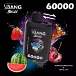 Bang Leader 60K Disposable Vape – 60.000 potegov, dvojni okusi, LED zaslon, polnilna baterija - slika 12