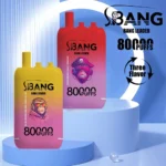 Bang Leader 80K Disposable Vape – 80.000 potegov, trojni okusi, LED zaslon, polnilna baterija, graffiti dizajn