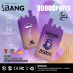 Bang Leader 80K Disposable Vape – 80.000 potegov, trojni okusi, LED zaslon, polnilna baterija, graffiti dizajn - slika 8