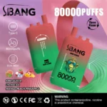 Bang Leader 80K Disposable Vape – 80.000 potegov, trojni okusi, LED zaslon, polnilna baterija, graffiti dizajn - slika 9