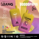 Bang Leader 80K Disposable Vape – 80.000 potegov, trojni okusi, LED zaslon, polnilna baterija, graffiti dizajn - slika 12