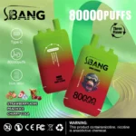 Bang Leader 80K Disposable Vape – 80.000 potegov, trojni okusi, LED zaslon, polnilna baterija, graffiti dizajn - slika 14