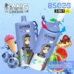 Bang Legend 85K Puffs 3-v-1 Disposable Vape – 85.000 Vlekov, TFT Touch Display, Dual Mesh Coil & Type-C Polnjenje - slika 8