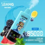 Bang Leader 85000 Puffs 3 v 1 Vape – 85.000 potegov, trojni okusi, LED zaslon, Type-C polnjenje, 850mAh - slika 3