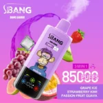 Bang Leader 85000 Puffs 3 v 1 Vape – 85.000 potegov, trojni okusi, LED zaslon, Type-C polnjenje, 850mAh - slika 4