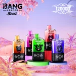Bang Leader Stoll 120K Puffs 2-v-1 Vape – Dual Flavor, 120.000 potegov, LED zaslon, nastavljiv airflow