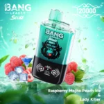 Bang Leader Stoll 120K Puffs 2-v-1 Vape – Dual Flavor, 120.000 potegov, LED zaslon, nastavljiv airflow - slika 9