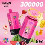 Bang Leader Stoll 300K Puffs Vape – 6-v-1 Flavor System, Ultra High Capacity, Mesh Coil, Type-C Polnjenje, OEM/ODM združljiv - slika 7