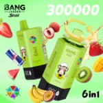 Bang Leader Stoll 300K Puffs Vape – 6-v-1 Flavor System, Ultra High Capacity, Mesh Coil, Type-C Polnjenje, OEM/ODM združljiv - slika 10