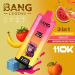 Bang Legend 110K Puffs – 3-v-1 Flavor Disposable Vape, 110.000 vdihov, LED zaslon, Mesh Coil, 850mAh Type-C Polnjenje - slika 9