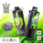 Bang Legend 150K Puffs – 6-v-1 Flavor Disposable Vape, 150.000 vdihov, LED zaslon, Triple Mesh Coil, 850mAh Polnilna Baterija - slika 2