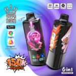 Bang Legend 150K Puffs – 6-v-1 Flavor Disposable Vape, 150.000 vdihov, LED zaslon, Triple Mesh Coil, 850mAh Polnilna Baterija - slika 4