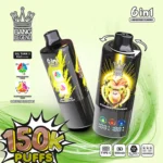 Bang Legend 150K Puffs – 6-v-1 Flavor Disposable Vape, 150.000 vdihov, LED zaslon, Triple Mesh Coil, 850mAh Polnilna Baterija - slika 9