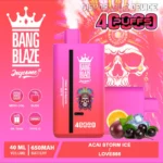 Bang Blaze 40K Puffs – Dual Flavors Disposable Vape, 40.000 vlekov, Dual Mesh Coil, 650mAh Polnilna Baterija - slika 3
