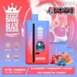 Bang Blaze 40K Puffs – Dual Flavors Disposable Vape, 40.000 vlekov, Dual Mesh Coil, 650mAh Polnilna Baterija - slika 6