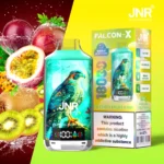 JNR Falcon-X 18000 Puffs – Disposable Vape z 24 ml, Dual Mesh in LED Zaslonom za EU trg - slika 5