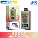 JNR Mega Box Pro 50000 Puffs – Dolgotrajni Disposable Vape z 32 ml, LED Zaslonom in 20 Okusi za EU trg - slika 10