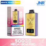 JNR Mega Box Pro 50000 Puffs – Dolgotrajni Disposable Vape z 32 ml, LED Zaslonom in 20 Okusi za EU trg - slika 2