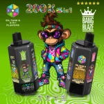 Bang Blaze 200K Puffs 6-v-1 Disposable Vape – 6 Ločenih Okusov, 72 ml, 650 mAh Polnilna Baterija, Type-C Polnjenje, 0–5 % Nikotina, - slika 11