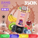 Bang Leader Stoll 350K 8-in-1 Disposable Vape – 350.000 Potegov, Multi Flavor E-cigareta, LED Display, Mesh Coil, Type-C Polnjenje - slika 6