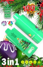 (Božič)Bang King Triple 100K Puffs – 100.000 Potegov, 3-v-1 Okusni Sistem, 850 mAh Baterija, Premium Disposable Vape - slika 4