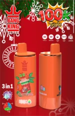 (Božič)Bang King Triple 100K Puffs – 100.000 Potegov, 3-v-1 Okusni Sistem, 850 mAh Baterija, Premium Disposable Vape - slika 10