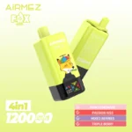 Airmez Fox 120.000 Puhov 4-v-1 – Več Okusov, Dolgotrajno Vapeanje v Sloveniji - slika 5