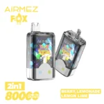 Airmez FOX 2IN1 80000 – Disposable Vape z Dvojno Aromo in Nastavljivim Hlajenjem za Slovenijo - slika 3