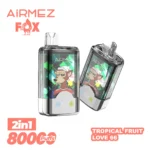 Airmez FOX 2IN1 80000 – Disposable Vape z Dvojno Aromo in Nastavljivim Hlajenjem za Slovenijo - slika 5