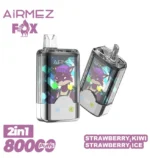 Airmez FOX 2IN1 80000 – Disposable Vape z Dvojno Aromo in Nastavljivim Hlajenjem za Slovenijo - slika 7