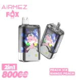 Airmez FOX 2IN1 80000 – Disposable Vape z Dvojno Aromo in Nastavljivim Hlajenjem za Slovenijo - slika 8