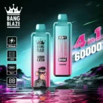Bang Blaze 60000 Puffs 4-in-1 Elektronska Cigareta z 4 Aromami, 650 mAh Baterijo in Type-C Polnjenjem - slika 6
