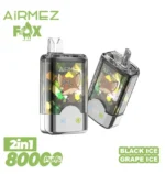 Airmez FOX 2IN1 80000 – Disposable Vape z Dvojno Aromo in Nastavljivim Hlajenjem za Slovenijo - slika 10