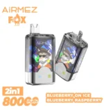 Airmez FOX 2IN1 80000 – Disposable Vape z Dvojno Aromo in Nastavljivim Hlajenjem za Slovenijo - slika 11
