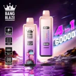 Bang Blaze 60000 Puffs 4-in-1 Elektronska Cigareta z 4 Aromami, 650 mAh Baterijo in Type-C Polnjenjem - slika 9