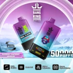 Bang King 50K Puffs – polnilni disposable vape z dvokanalnim okusom, 50 ml e-tekočine in nastavljivim pretokom zraka - slika 11