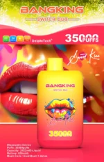 Bang King 35K Puffs Switch Duo – polnilni disposable vape z dvema okusoma, 56 ml in LED zaslonom - slika 7