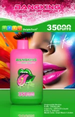 Bang King 35K Puffs Switch Duo – polnilni disposable vape z dvema okusoma, 56 ml in LED zaslonom - slika 9