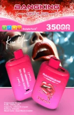 Bang King 35K Puffs Switch Duo – polnilni disposable vape z dvema okusoma, 56 ml in LED zaslonom - slika 11